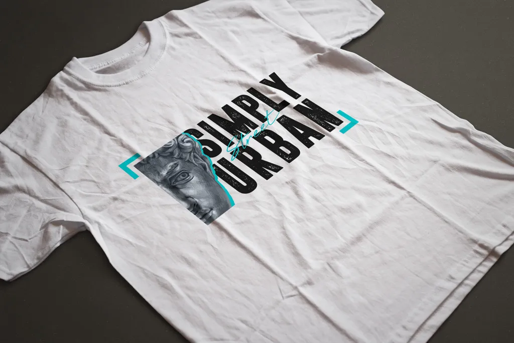 "Simply Urban Street" T-shirt (01 Bianco, S)